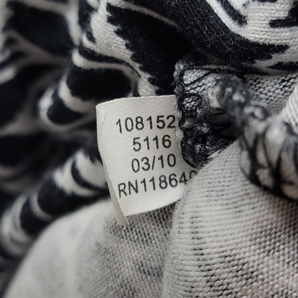 Lane Bryant Womens Black White Print Pull OnFlared Boho Casual Mini Skirt 18/20 - Picture 8 of 9